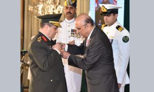 Pakistan's President Confers Nishan-i-Imtiaz (Military) Upon Commander of Turkish Land Forces