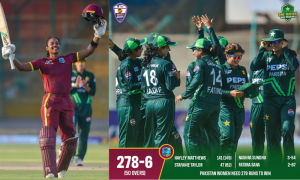 West Indies Women Set 279-Run Target for Pakistan in 3rd ODI