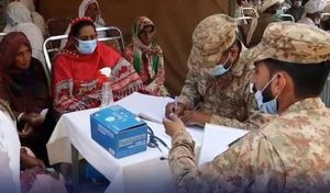 humanitarian effort, Pakistan Army, free eye, Mohmand district, Khyber Pakhtunkhwa, patients,