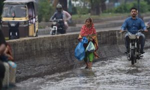 rain-related incidents, Pakistan, Khyber Pakhtunkhwa, flash floods, landslides, blocked roads, NDMA, Eid-ul-Fitr