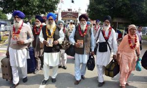 Sikh Yatrees, Pakistan, India, Wagah border, Baisakhi festival, visit,
