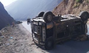 15 Killed, 22 Wounded in Road Mishap in Pakistan