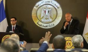 Egypt, France Foreign Ministers Push for Gaza Truce Deal in Cairo