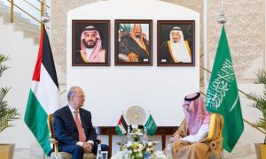 Saudi Arabia, Prince Faisal bin Farhan, Palestinian, Prime Minister, Dr. Mohammad Mustafa, Riyadh,