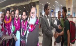 Pakistan Hockey Team Receives Hero's Welcome on Return Home
