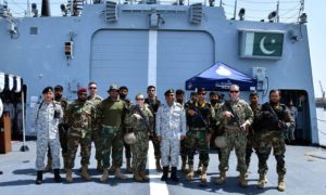 Pakistan-US Navies Joint Exercise Held in Karachi
