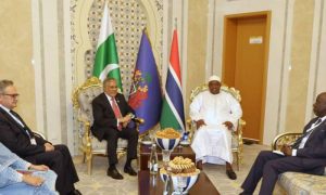 Pakistan's FM, Gambia's President Agree to Strengthen Bilateral Ties