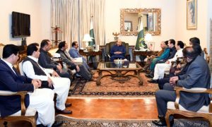 Pakistan's President Urges Negotiated Settlement of AJK Issues