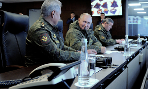 Putin Orders Russian Military to Conduct Nuclear Weapons Drills Near Ukraine