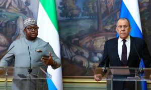 Russian Foreign Minister Lavrov Meets Sierra Leonean Counterpart in Moscow