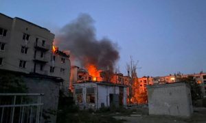 Russian Strikes Kill Five in Eastern Ukraine