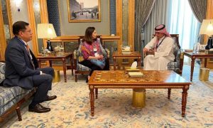 Saudi Minister of State for Foreign Affairs Meets Mexican Undersecretary