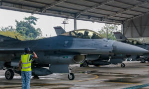 Singapore F-16 Fighter Jet Crashes at Tengah Air Base