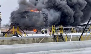 Ukraine Strikes Russian Oil Refinery Near Moscow in Drone Attack