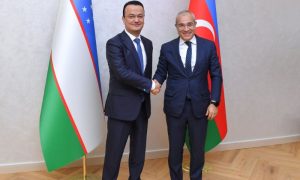 Azerbaijan, Uzbekistan, energy sector, Mikayil Jabbarov, Laziz Kudratov,